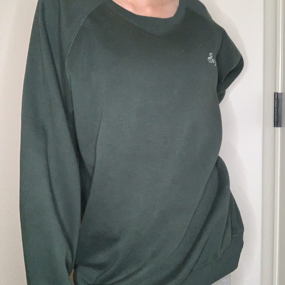 Oversized Sea Island Crew Neck